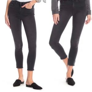 William Rast Grey Skinny Ankle Jeans